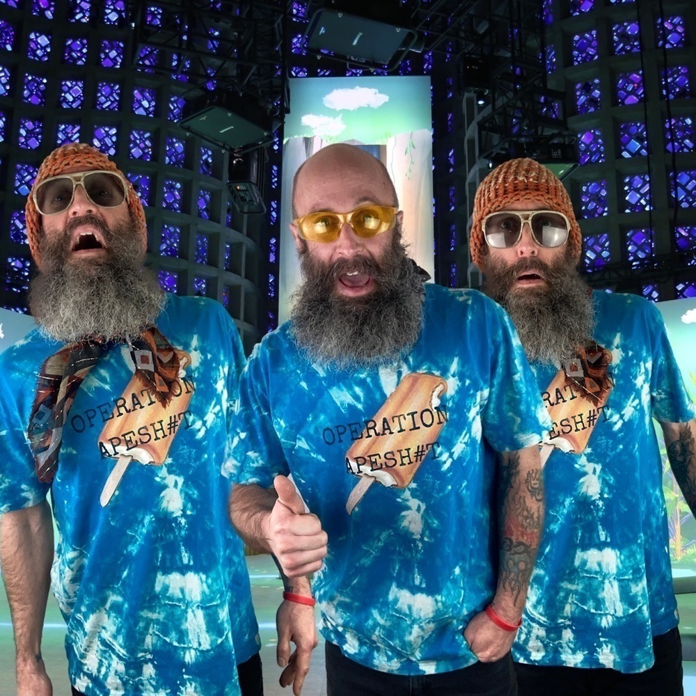 OPERATION Apesh#t Reverse Tie Dye T-shirt XL